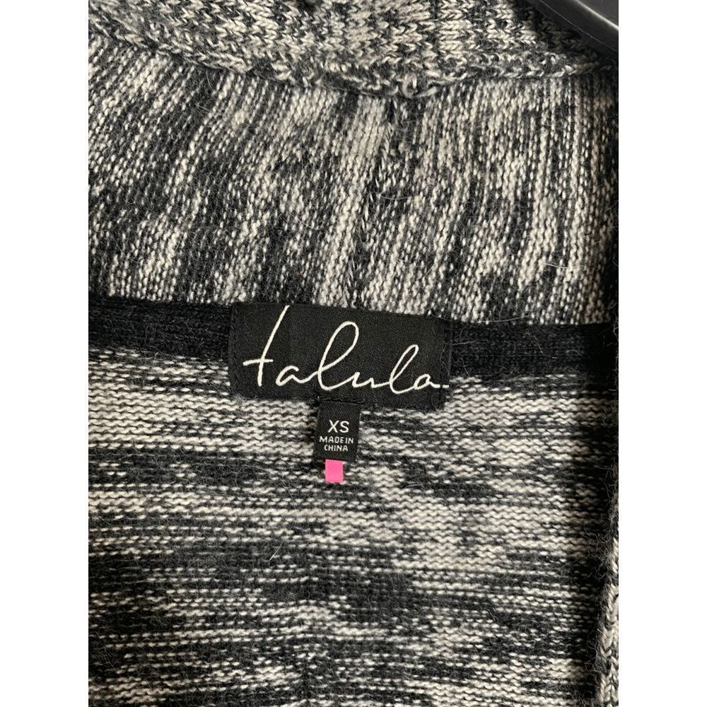 Talula Open Marbled Angora Rabbit Cashmere Blend Cardigan - Picture 3 of 6